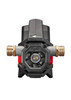 Front view of Milwaukee 2771-20 M18 transfer pump showing impeller housing and threaded connections.