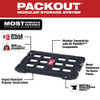 Milwaukee 48-22-8485 PACKOUT™ Mounting Plate