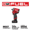 Milwaukee 2555-22 M12 FUEL™ Stubby 1/2 in. Impact Wrench Kit