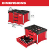 Milwaukee 48-22-8443 PACKOUT™ 3-Drawer Tool Box