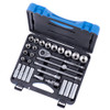 Jet 600331 29-Piece 1/2″ Drive SAE Socket Wrench Set – 6 Point