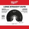 Milwaukee 49-25-1121 OPEN-LOK™ 3-1/2" HCS Wood Segmented Multi-Tool Blade