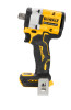 Side profile of DeWalt DCF922B ATOMIC 20V MAX cordless 1/2 inch impact wrench with detent pin anvil.