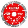 7 in. Diamond Segmented Turbo Cut-Off Discs for Masonry