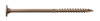 .22-Inch by 6-Inch with T-40 Drive Exterior Structural Wood Screw, 50 Pack