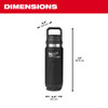 Milwaukee 48-22-8396B PACKOUT™ 24oz Insulated Bottle with Chug Lid