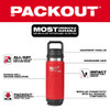 Milwaukee 48-22-8396R PACKOUT insulated bottle featuring double-wall vacuum insulation and twist-to-lock connectivity.