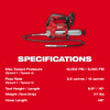 Milwaukee 2967-22GG M18 FUEL™ 1/2" HTIW w/ Friction Ring & Grease Gun Combo Kit