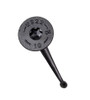 0.220" x 10" Log Screw, E-Coat, Pkg 50
