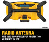 Dewalt Dcr028B 12V 20V Max Bluetooth Jobsite Radio Antenna.