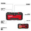 Milwaukee 3642-21 M12 Green 360° 3-Plane Laser Kit with Automatic Alignment and Receiver