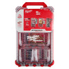 Milwaukee 48-32-5162 SHOCKWAVE Impact Duty Drill, Drive and Fasten PACKOUT Set 60-piece kit in retail packaging with modular bit storage system.
