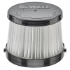 DeWalt DCV501HB 20V MAX handheld HEPA stick vacuum tool only filter close up cordless vacuum.