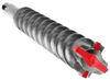 1-3/8" x 16" x 21" Rebar Demon SDS-Max 4-Cutter Carbide-Tipped Hammer Drill Bit, OAL