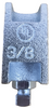3/8" Top Beam Clamp, Plated