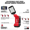 360° Light Head Rotation x up to 180° Light Head Flip° x 180° Light Head Pivot