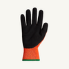 They offer 360° cut protection with ANSI A3 cut resistance while the crinkle latex palm coating provides better wet grip.