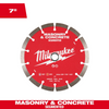 Segmented Masonry & Concrete Diamond Blades are designed for fast cutting in masonry materials.