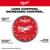 Designed with high-quality diamonds, these blades provide up to 2X longer life in concrete.