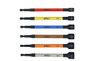 Wiha 70486 6-piece color-coded magnetic nut setter set showing the six different sizes.