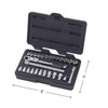 GearWrench 891427 PASS-THRU 1/4 in Drive 6-Point SAE/Metric Mechanics Tool