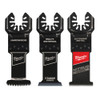 Milwaukee 49-10-9001 3-Piece OPEN-LOK Oscillating Multi-Tool Blade Set for Wood and Metal