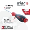 Wiha 30277 SoftFinish Phillips and Slotted Screwdriver Set featuring SoftFinish ergonomic cushion grip, exact fit tips, and premium tool steel construction.