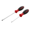 Wiha 30279 SoftFinish Slotted and Phillips Screwdriver Set 2 Piece with ergonomic cushion grip handles and premium chrome-vanadium steel blades.