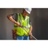 Professional using the Wiha 77892 SoftFinish Conduit Reamer and 6-in-1 Multi-Driver to deburr electrical conduit on a jobsite.