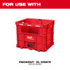 Milwaukee 48-22-8044 Wire Pulling Crate Insert designed for use with Milwaukee PACKOUT XL Crates for organized wire management.