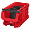 Milwaukee 48-22-8437 PACKOUT Compact Crate modular storage container with removable dividers and PACKOUT compatibility.