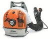 STIHL 42820111635 BR 600 professional gas backpack blower delivering powerful air velocity, ergonomic comfort, and reliable performance for commercial landscaping and large-property leaf removal.