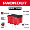 Milwaukee 48-22-8441 PACKOUT single drawer tool box highlighting heavy-duty construction, drawer storage and PACKOUT compatibility.