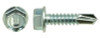 Ucan THW 14114K, #14-14 x 1 1/4" Hex Head Zinc Plated Tek Screw - Jug