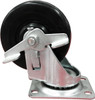 4" Swivel Phenolic Rigid Caster