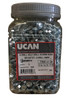 Ucan THW14112K, #14-14 x 1 1/2" Hex Head Zinc Plated Tek Screw - Jug