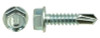 Ucan THW 1434K, #14-14 x 3/4" Hex Head Zinc Plated Tek Screw - Jug