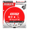 Diablo 10 inch 80 tooth aluminum cutting saw blade in packaging for aluminum copper brass and plastic cutting.