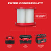 Milwaukee 49-90-1900 Wet/Dry Filter Kit