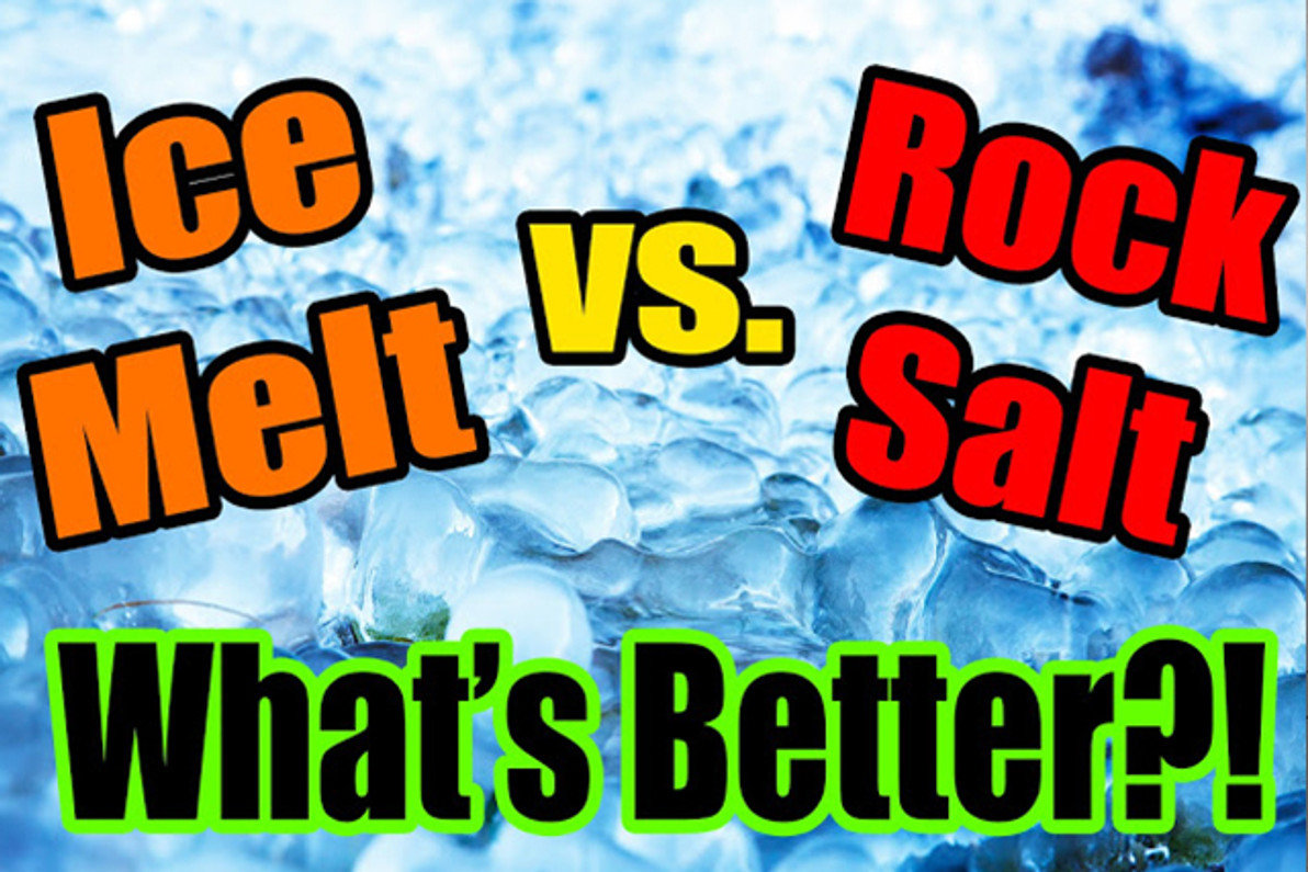 Why Use Ice Melt or Rock Salt?