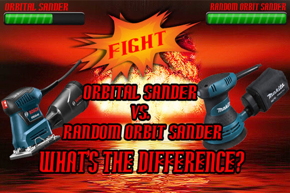 Orbital Sander vs. Random Orbit Sander: What's the difference? 