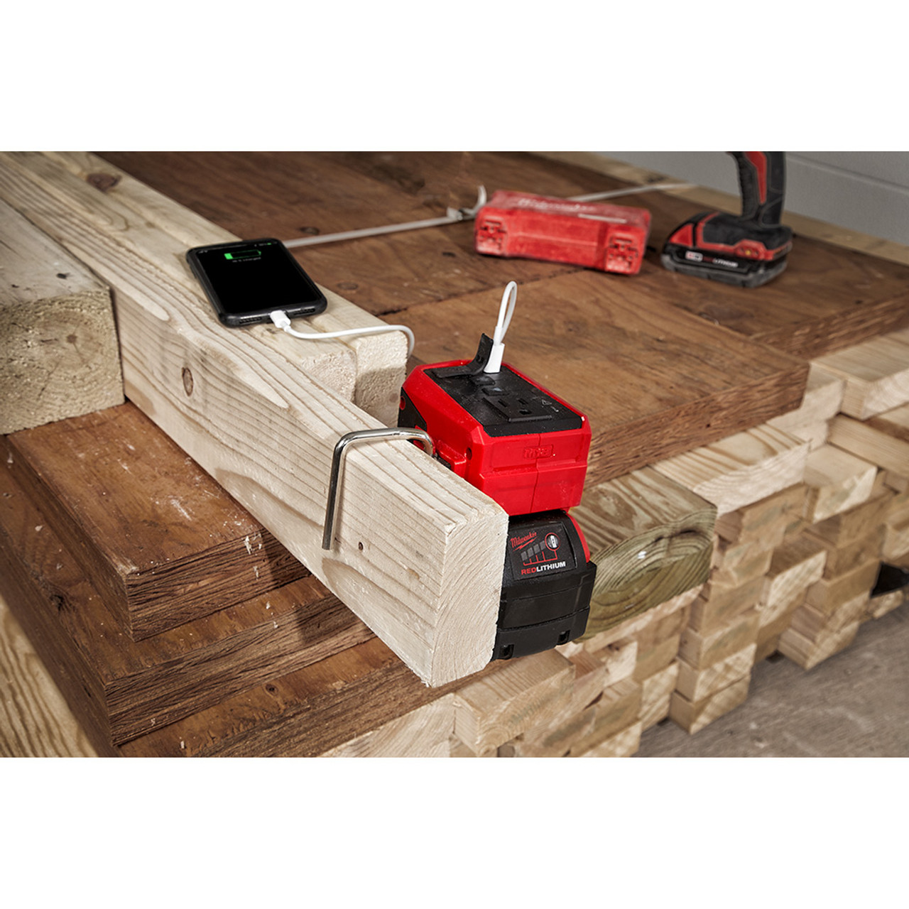 M18 18 Volt Lithium-Ion Cordless TOP-OFF 175W Power Supply - Tool Only