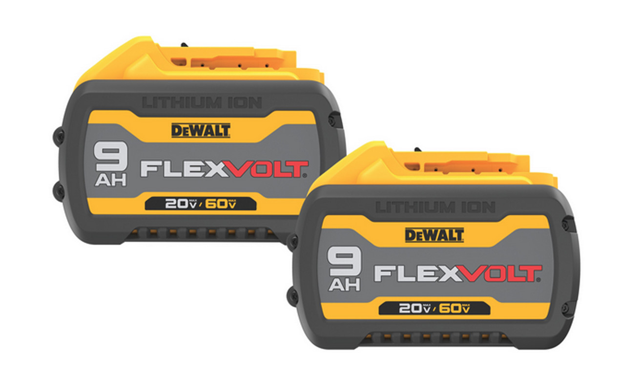 Dewalt 20V 60V MAX Flexvolt 9.0Ah Battery 2 Pack