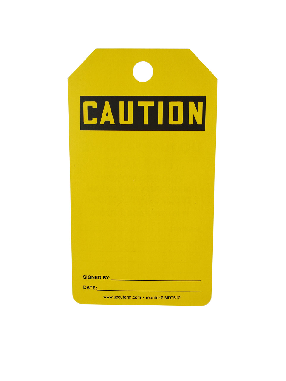 Osha Caution Safety Sign Blank
