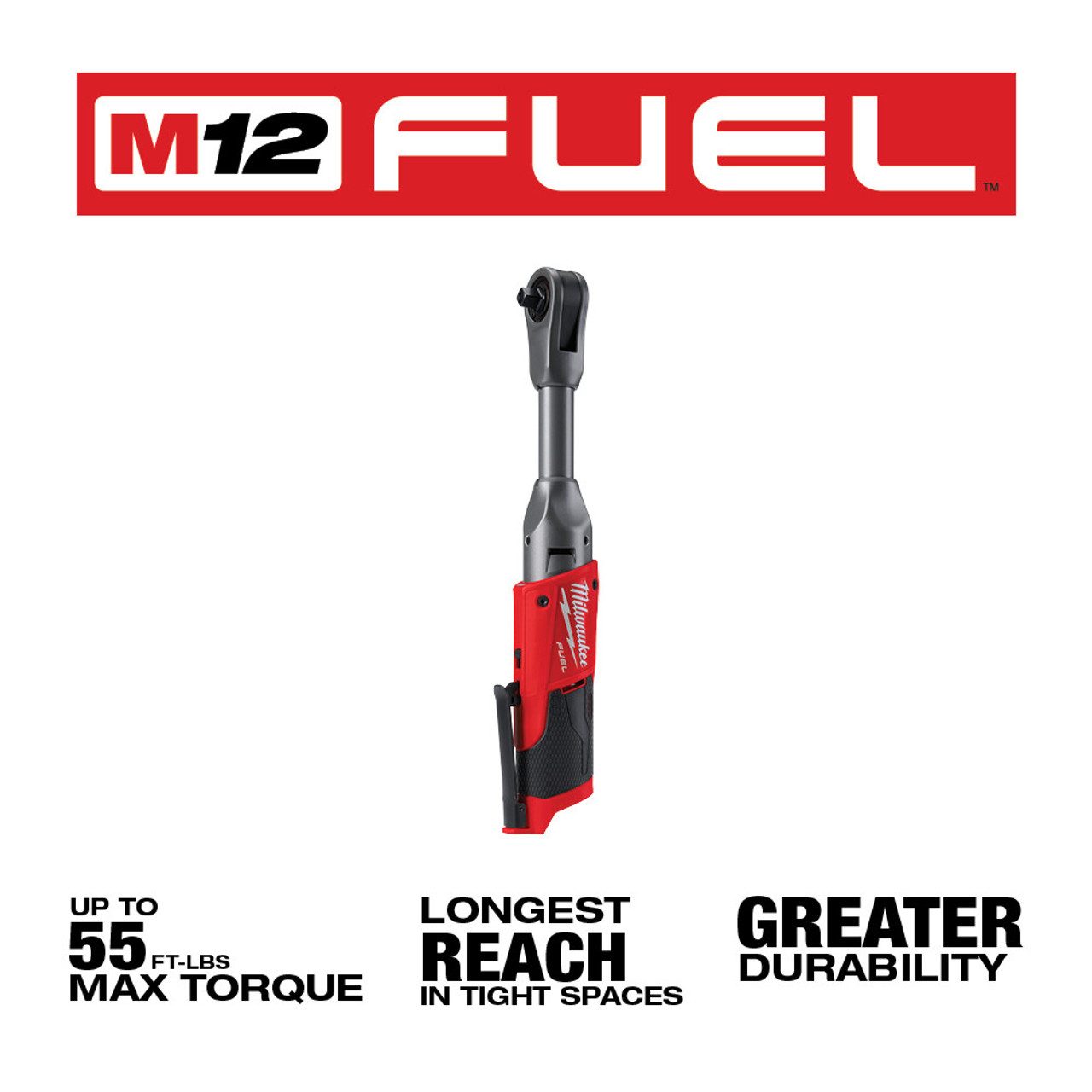 M12 FUEL 12 Volt Lithium-Ion Brushless Cordless 3/8 in. Extended