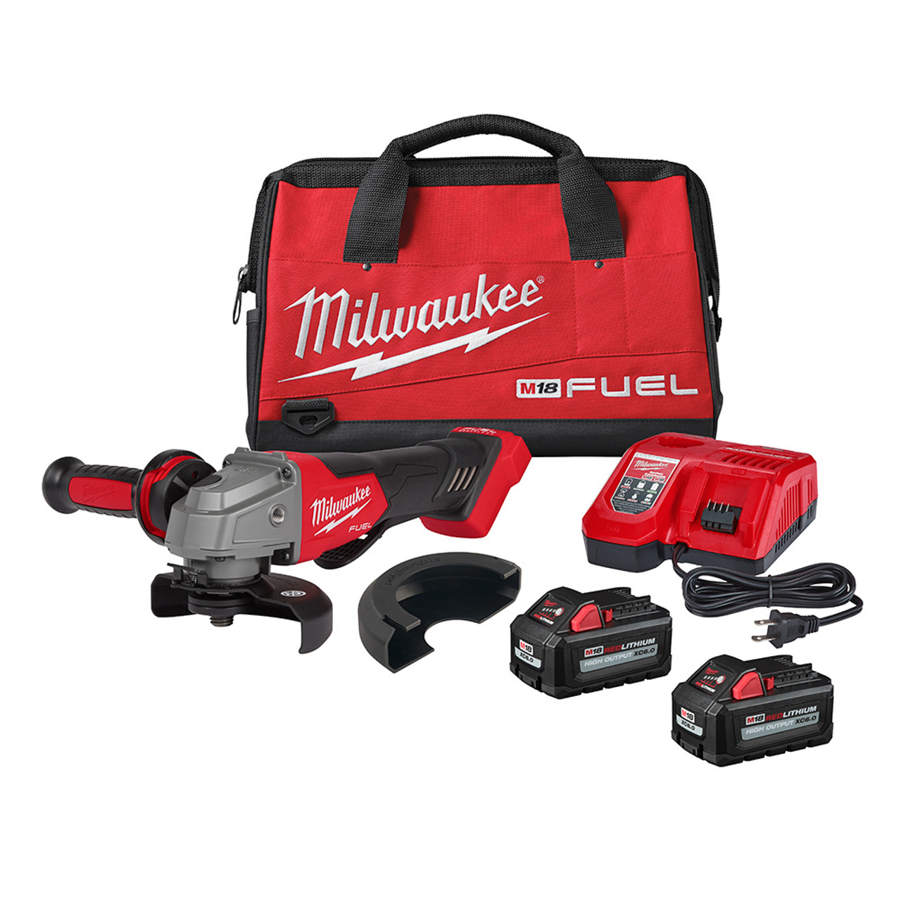 M18 FUEL 18 Volt Lithium-Ion Brushless Cordless 4-1/2 in. in. Grinder  Paddle Switch, No-Lock Kit