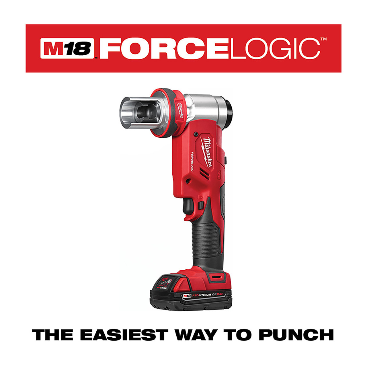 M18 FORCE LOGIC 10T Knockout Tool 1/2
