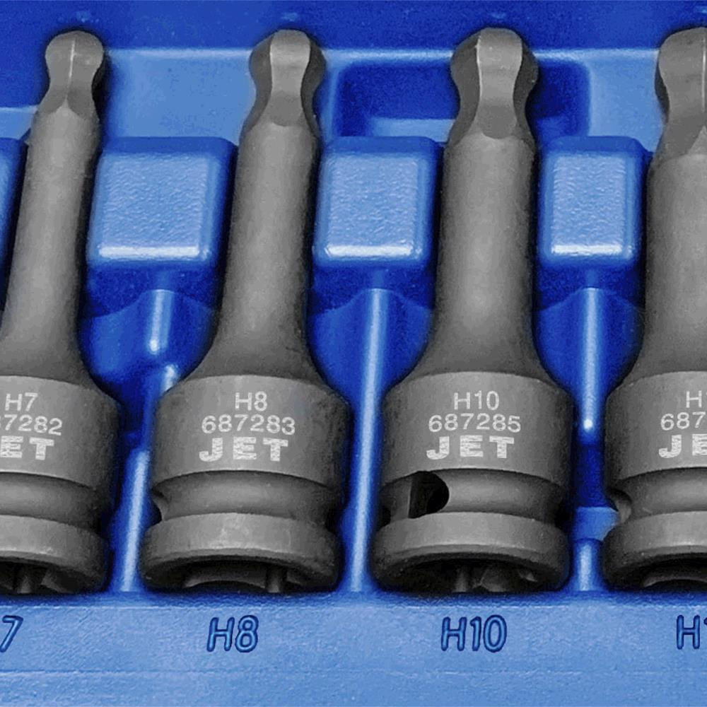 Jet 610336 BNH-912M 1/2″ Drive Metric Ball Nose Hex Impact Socket