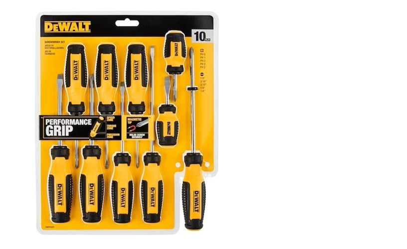DeWalt DWHT65203 10pc Screwdriver Set Edmonton Fasteners & Tools Ltd.