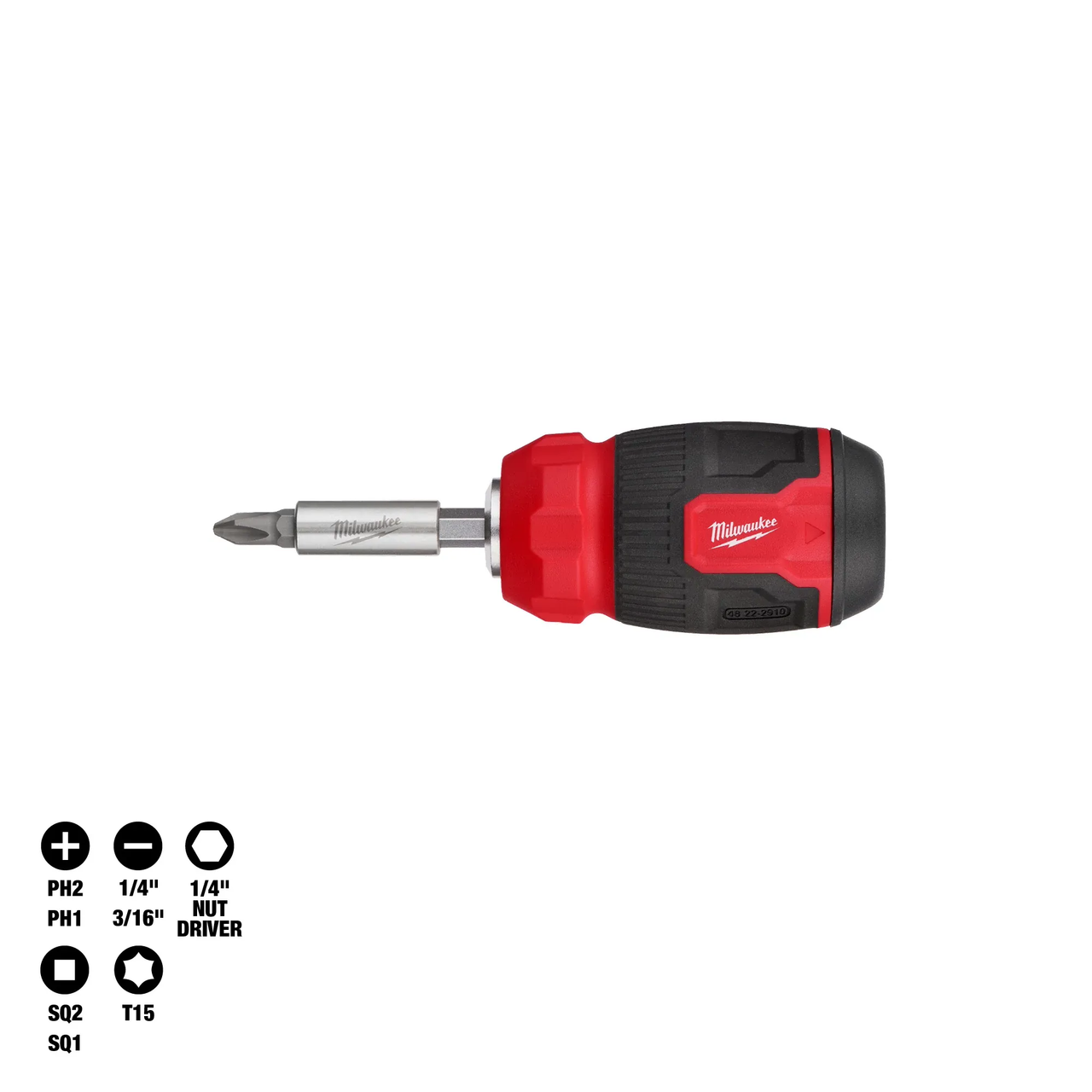 multi bit milwaukee hand driver